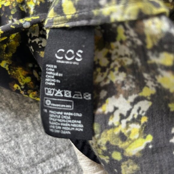 COS black and yellow print dress / tunic - Picture 6 of 6